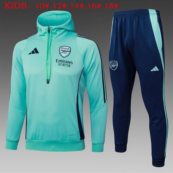 Ninos Sudadera Con Capucha Arsenal 2025-2026 Verde 5 Ninos Sudadera Con Capucha Arsenal 2025-2026 Verde 5